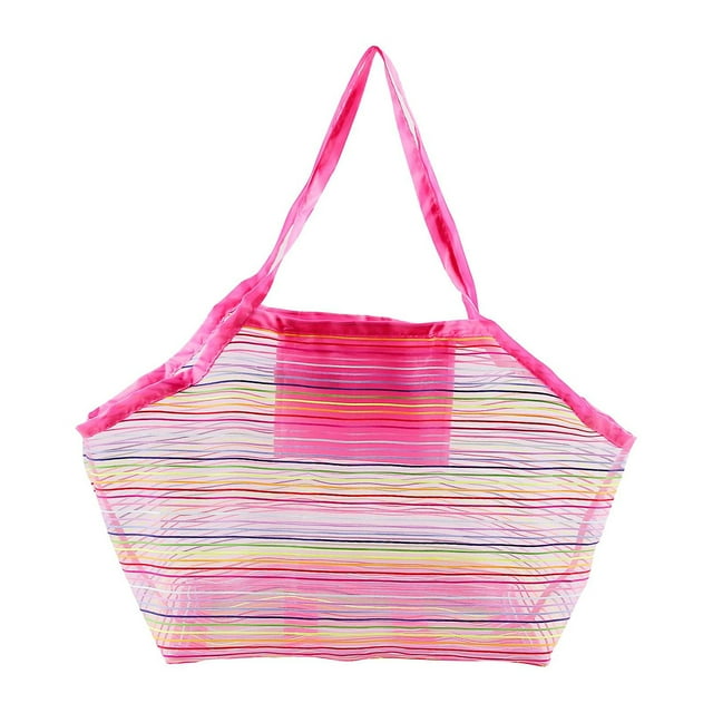 Bolsa de malla para juguetes de playa para niños Shell Collecting HUOGUO