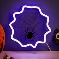 LED Neon Sign For Halloween, USB Powered Neon light Night Light, 3D Wall Art Decor Neon Lamp Neon Signs for Bedroom Living Room for Children Kids Girl Halloween
