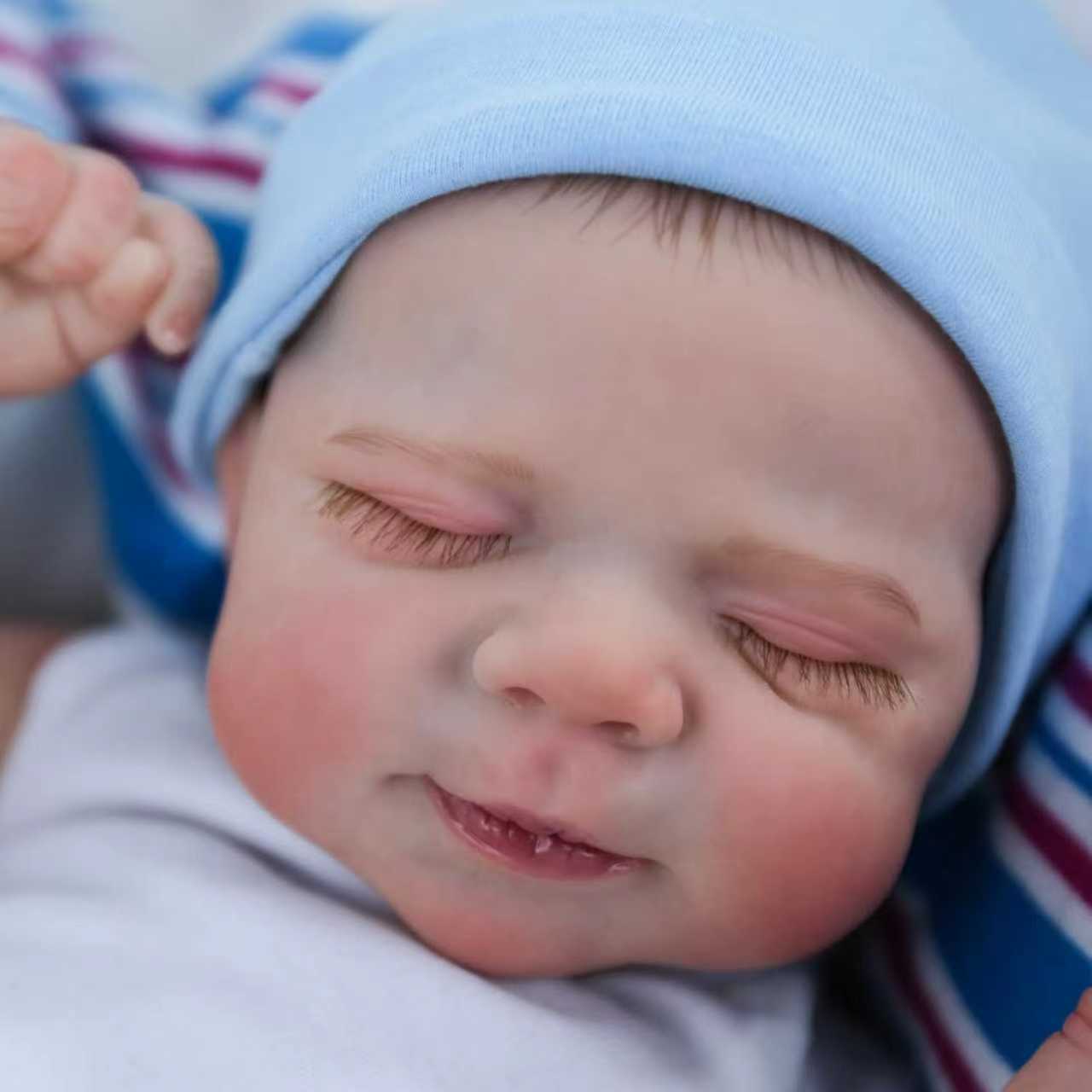 Dayoff Kids 18 Inch Lifelike Reborn Baby Dolls -Realistic Baby Doll With Clothes(No Accessories)For Kids Age 4+