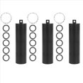 thumbnail image 1 of 3X Estuches Portátiles para PíLdoras, Llaveros Metálicos para Bolsillos de Bolsillo Llavero para Monedero para Viajes, 3 Compartimentos Impermeable Contenedor Diario para PíLdoras, 1 of 8