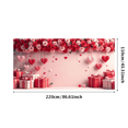 thumbnail image 3 of Heart Balloons Backdrop Background Wall Banner Valentines Day Party Decorations Romantic Celebration Event Decor Wedding Photography Prop, 3 of 4