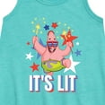 thumbnail image 2 of SpongeBob SquarePants - Lit Fireworks Patrick  - Toddler & Youth Girls A-line Dress, 2 of 5