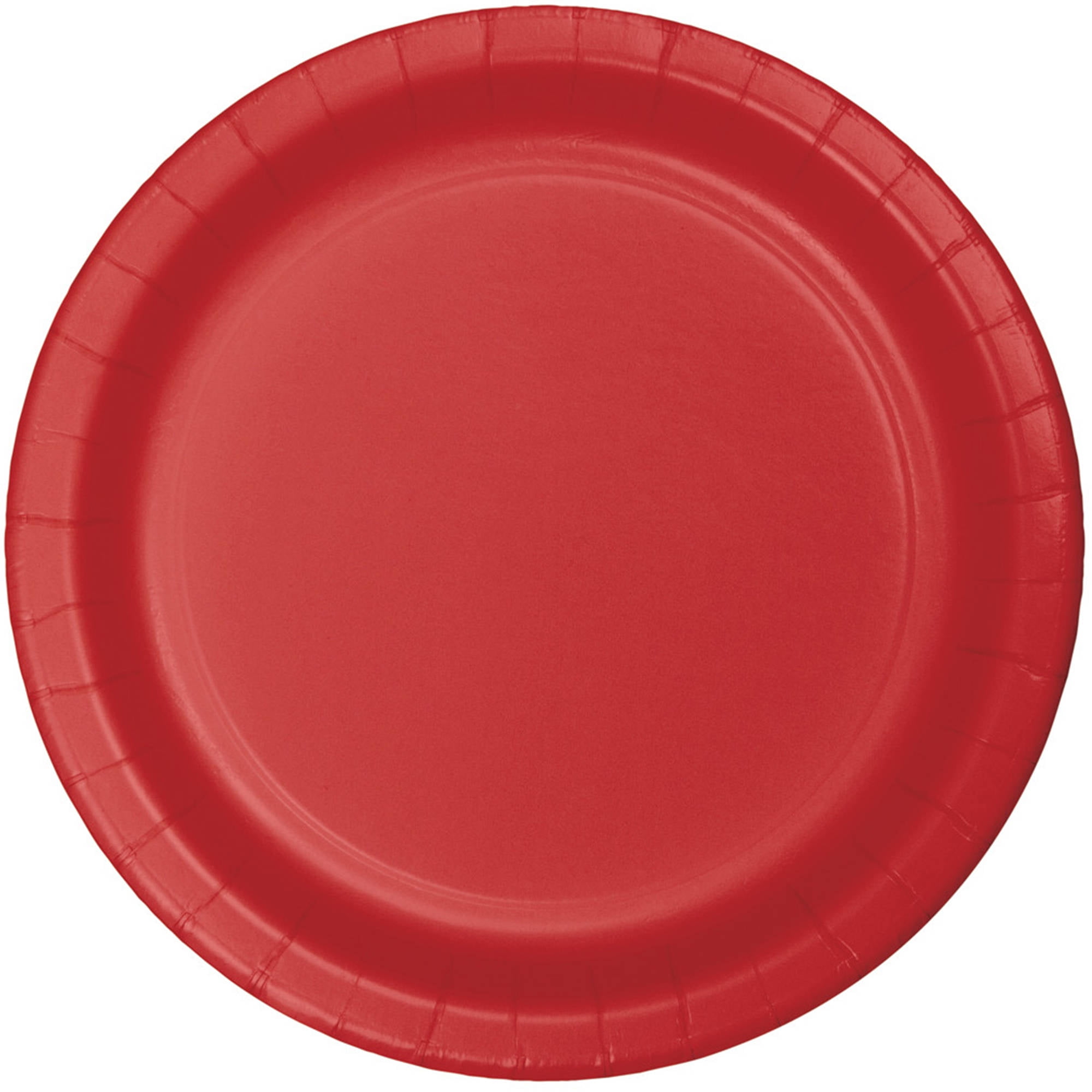 Classic Red Plates, 8pk