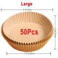 thumbnail image 1 of 50/100Pcs Air Fryer Disposable Paper Non-Stick Airfryer Baking Papers Round Air-Fryer Paper Liners Paper Kitchen Accessories, 1 of 5