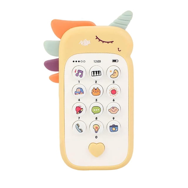 Juguete De Teléfono Móvil Para Niños, Juguete Electrónico De Aprendizaje Bilingüe, Juguetes Educativos Para Teléfono Móvil, Regalo Para Bebés Y Niños seitruly EL018163-03