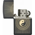 thumbnail image 2 of Zippo Yin-Yang Black Matte Pocket Lighter, 2 of 2