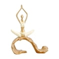 thumbnail image 2 of Figuras de yoga de resina, esculturas, centros de mesa para salas de meditación. Estilo A, 2 of 9