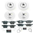 thumbnail image 2 of Power Stop Front and Rear Euro-Stop ECE-R90 Certified Brake Pad and Rotor Kit ESK8108, 2 of 3