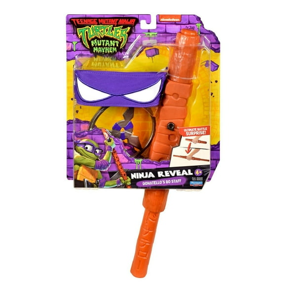 Teenage Mutant Ninja Turtles : Mutant Mayhem Michelangelo Nunchuks Jeu de rôle de base par Playmates Toys
