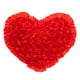 thumbnail image 1 of Cojín de peluche de 39 x 50 cm con diseño de rosa decorativa, ideal como regalo de San Valentín, color rojo, 1 of 7