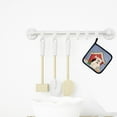 thumbnail image 3 of Carolines Treasures BB2877PTHD Dog House Collection English Bulldog White Pair of Pot Holders  7.5HX7.5W multicolor, 3 of 3