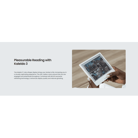 BOOX - 7" Go E-Reader - 2024 - 2024 - White