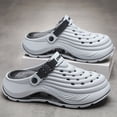 thumbnail image 5 of Breathable and Comfortable Summer Clogs for Men and Women, Lightweight EVA Slip-On Garden Shoes Beach Pool Shower Sandals Waterproof, 5 of 8