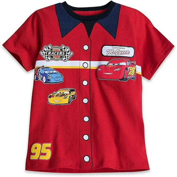 Disney Cars Mechanics Shirt T-Shirt for Boys Size 4