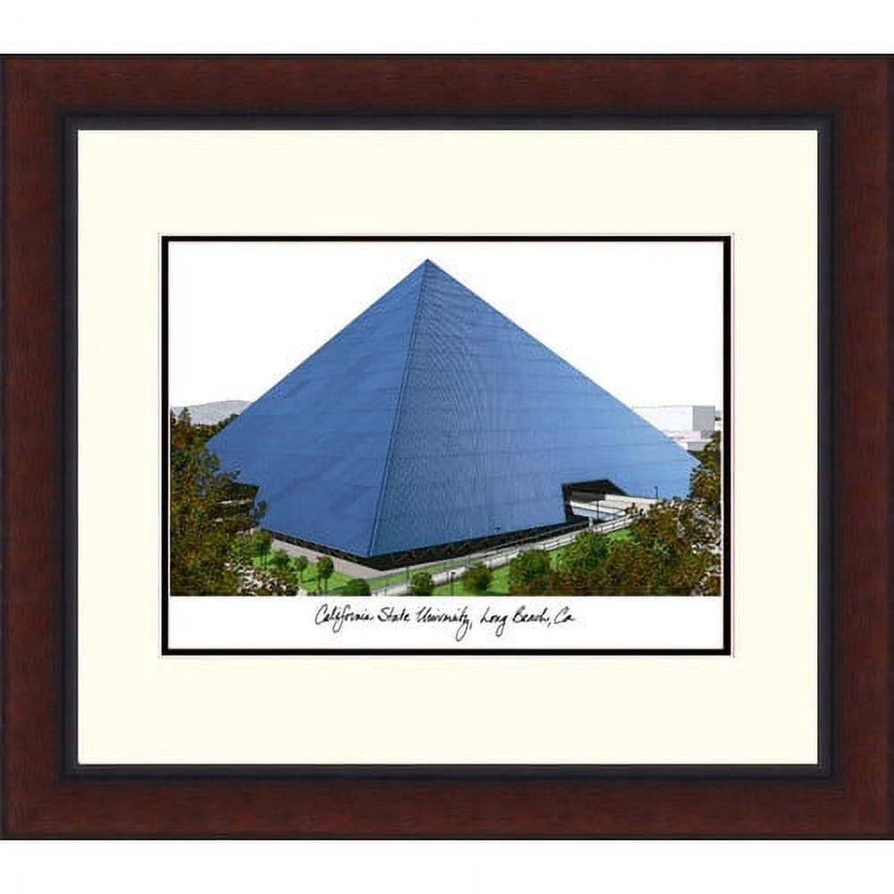 Campusimages TX954LR University of Houston Legacy Alumnus Framed Lithogrpah