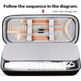 thumbnail image 1 of Empty Case Compatible With Houzzi/for NuDerma/for Signstek/for APREUTY/for FAZJEUNE/for NewWay Professional Clinical Portable Handheld High Frequency Skin Wand Machine, 6 Neon & Argon Wand (Only Box), 1 of 5