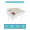 thumbnail image 5 of Quilts Twin Size Bedding Set, Green Cactus Tropical Lightweight Quilted Comforter, Summer Vintage Botanical Soft Reversible Bedspread Coverlet with Pillow Covers for All Season, 68" x 86", 5 of 7