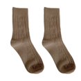 thumbnail image 5 of Eoperou Women Fall Winter Socks Mid-tube Ankle Protection Thick Knitted High Elasticity Solid Color Soft Warm Anti-slip No Odor Sports Daily Socks, 5 of 8