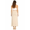 thumbnail image 3 of Women's Trendy Style Solid Maxi Long Skirt High Waist Waistband Relaxed Fit, 3 of 5
