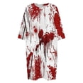 thumbnail image 4 of Halloween Pattern Sleepshirts For Sleeping Travels Loose Sleepdress Pajama Dress Soft Nightdress Sleepwear, 4 of 7