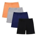 thumbnail image 2 of Cowsor Girls Bike Shorts Cotton Cartwheel Dance Under Dress Shorts for Kids 4 Pack, 2 of 7