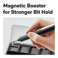thumbnail image 6 of Hyper Tough 26-Piece Cordless Precision Screwdriver Set, 4V Rechargeable, Black, 6 of 8
