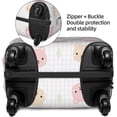 thumbnail image 4 of luggage cover protector Fashion suitcase covers for luggage Washable suitcase cover Anti-scratch lightweight carry on luggage covers Fits 29-32in Baggage Bear Kawaii, 4 of 6