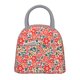 thumbnail image 1 of Balery Small Coral Red Flowers Bolsa de Almuerzo para Mujeres, Caja de Almuerzo, Bolsa de Almuerzo Pequeña Impermeable, Tote de Almuerzo Reutilizable con Gran Capacidad, 1 of 6