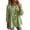 hgg130-Green, variant on Ounisa Women's Ruched Crew Neck Long Sleeve Pullover Top, Soft Draped Feminine Blouse with Flattering Gather Detail and Flowy Fabric
