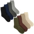 thumbnail image 5 of Loritta Women Crew Socks, Soft Cotton Dress Socks Pack Athletic Socks for Women, Size 9-11, 8 Pairs, 5 of 7