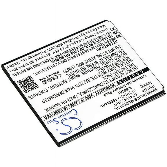 1800mAh C746043210T C746043230T Battery for BLU D531K D530K Studio 5.0K