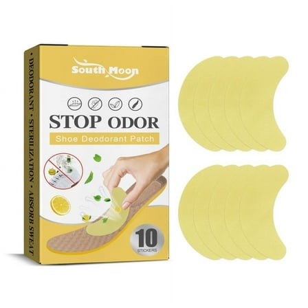 VALSEEL Cleaning Supplies Shoe Odor Patches Odor Eaters for Shoes Smell Remover for Feet and Shoes Shoe Freshener for Men and Women 10 Pc in a Box