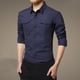 thumbnail image 4 of Ceisia Men's Winter Gift Casual Fashion Checkered Patchwork Long-Sleeve Button-Up Turndown Collar Outwear Jacket - Soft Breat hable Polyester Top, 4 of 7