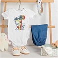 thumbnail image 3 of Dennis The Menace Hawaii Surfer Romper Boys or Girls Infant Baby Brisco Brands NB, 3 of 6