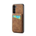 thumbnail image 2 of SaniMore Case for Samsung Galaxy S23 FE 6.4" 2023 with RFID Blocking Card Holder & Flip Kickstand, PU Leather Shockproof Anti-fall Protective Retro Durable Cover for Men Women, Brown, 2 of 9