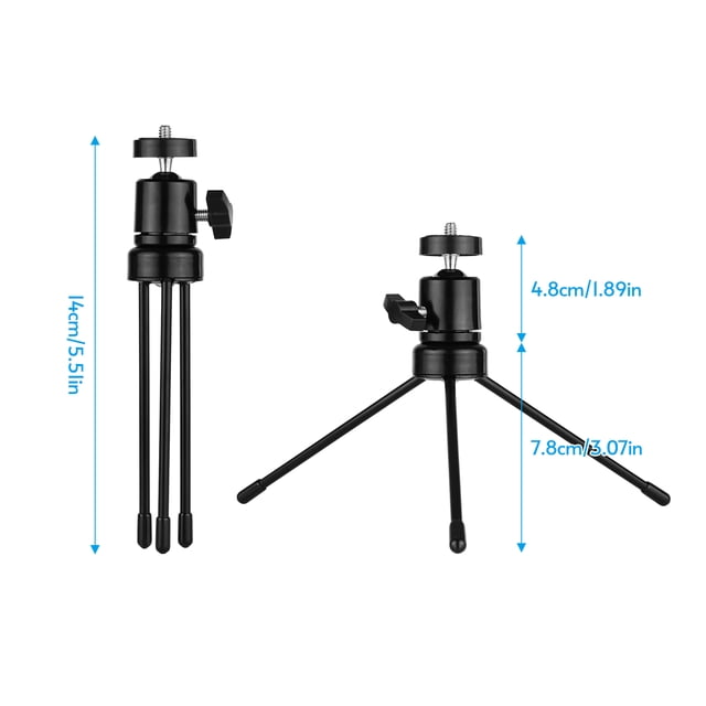 Kit de trípode de cabeza esférica de mesa Ranura giratoria en forma de U de 360 grados Irfora Trípode