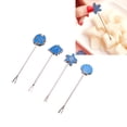 thumbnail image 6 of Oraceous 2 Sets Chic Fruit Forks Lovely Dessert Forks Creative Cake Forks Party Supplies for Home Banquet Bar Wedding (Blue), 6 of 10