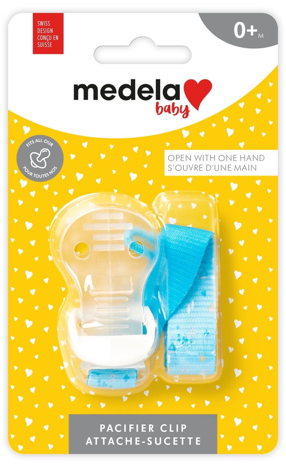 Medela Baby Pacifier Holder, extra light and small, BPA free