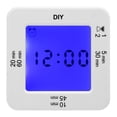 thumbnail image 2 of Temporizador De Cocina, Temporizador Electrónico ABS Con Pantalla LED Grande Retroiluminada Para Fitness, 2 of 7