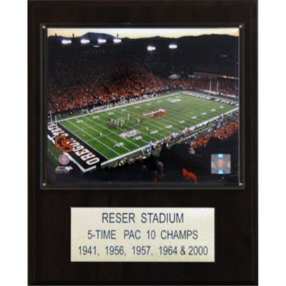 C&I Collectables NCAA Football 12x15 Reser Stadium Stadium Plaque