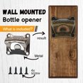 thumbnail image 4 of 8 vintage beer bottle openers, wall-mounted bottle openers, suitable for KTV hotel families in bars.-style:style3;, 4 of 6