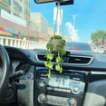 thumbnail image 7 of XOAIHY Crochet Car Accessories: Potted Plants Hanging Ornaments For A Charming Touch On The Road, 7 of 7