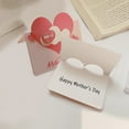 thumbnail image 3 of 100 Pcs Mother's Day Greeting Cards Set, Foldable Heart-Shaped Cards Note Card for Mother's Day Party, 3 of 5