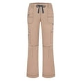 thumbnail image 3 of Adar Pop-Stretch Junior Fit Womens Scrub Set - Crossover Top and Multi Pocket Pants, 3 of 4