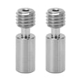 thumbnail image 2 of 2pcs Heatbreak Tube Ti Alloy M6 Thread Throat Tube Replacement Part For Ender 3 S1 3D Printer, 2 of 8