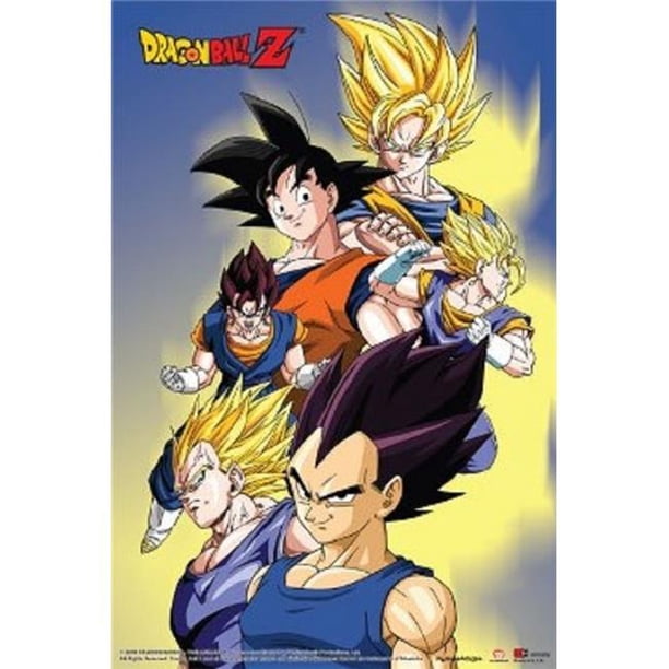 ドラゴンボールZ ポスター 34.5×38cm Posterazzi XPE160327 Dragonball Z Poster Print - 24 x 36 in