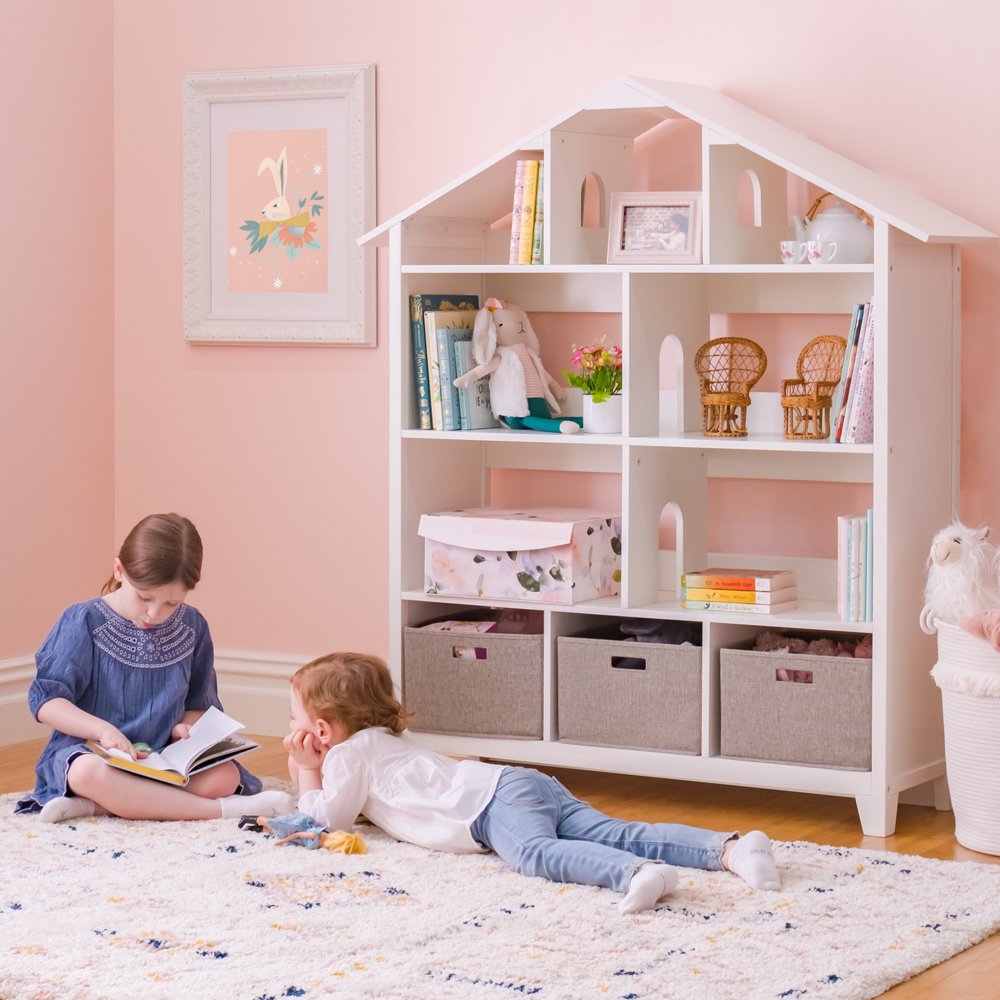 Martha Stewart Living & Learning Collection Kids’ Dollhouse Bookcase White