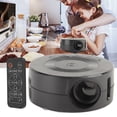 thumbnail image 3 of Mini Projecteur Vidéo, Fonction de Mirroring Filaire Haut-Parleur Son Clair Mini Projecteur LED pour Usage Domestique, 3 of 8