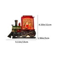 thumbnail image 2 of Christmas Luminous Train Ornament Night Light Window Decoration Ornament Supplies Christmas Party Favors, 2 of 5