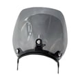 thumbnail image 3 of Parabrisas de motocicleta moderno, parabrisas delantero resistente, protección contra el viento, reemplazo Gris, 3 of 9